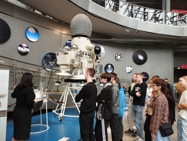 Экскурсия в музей космонавтики.